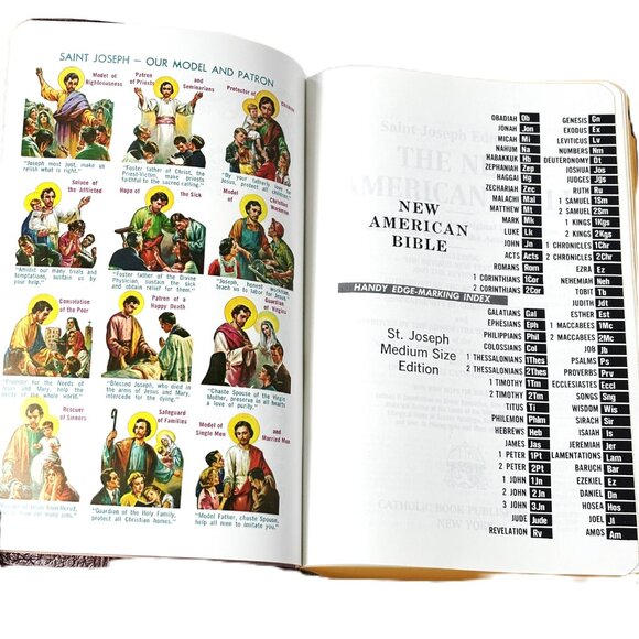 Saint Joseph Edition of the New American Bible Vtg - Picture 9 of 15